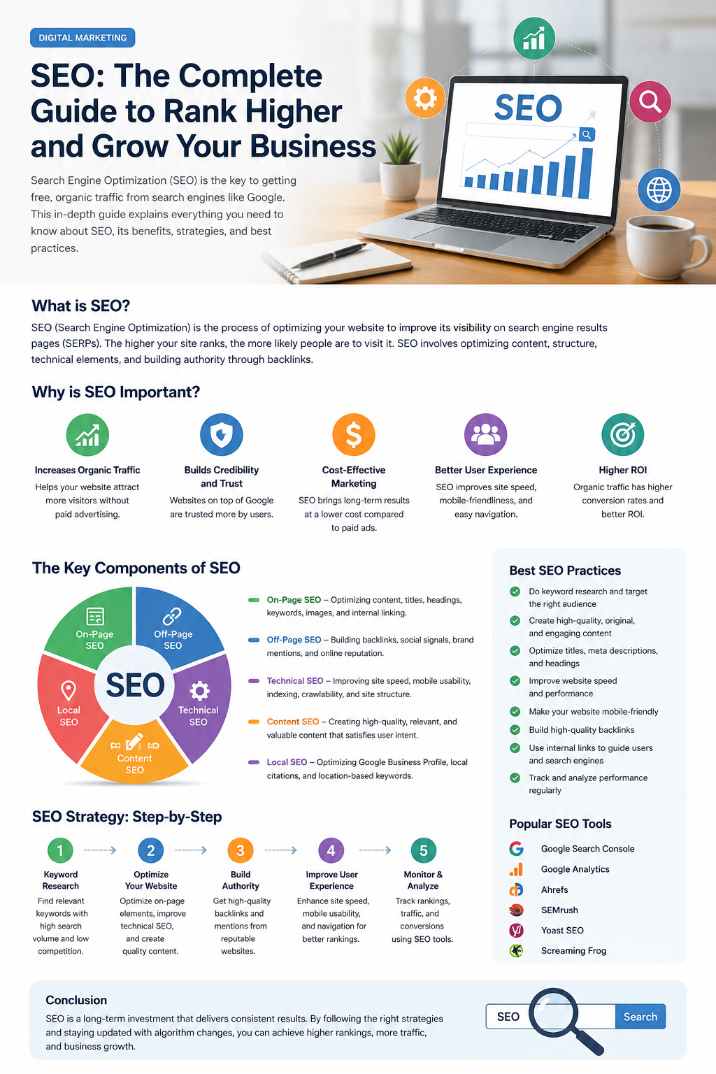 SEO: The Complete Guide to Search Engine Optimization